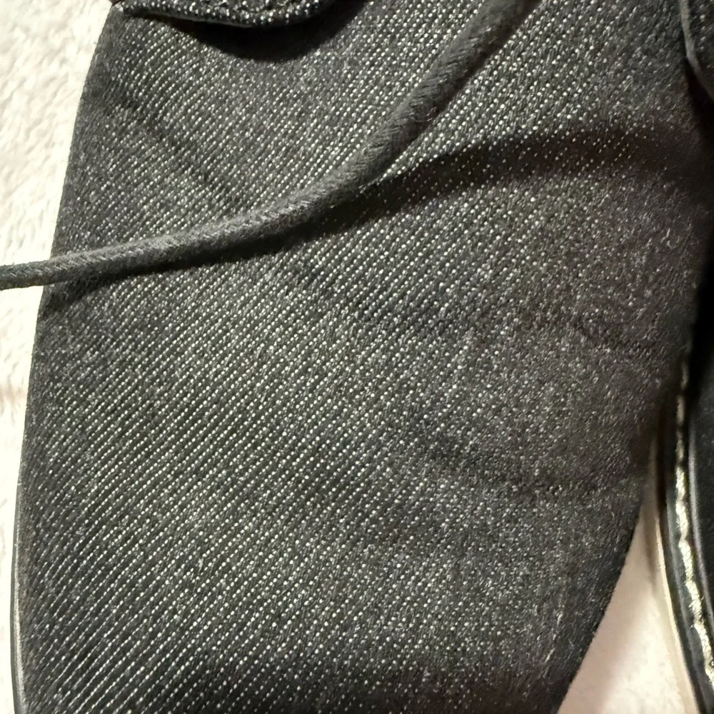 London Fog Black Chukka Boots Mens Size 10.5 Lace Up